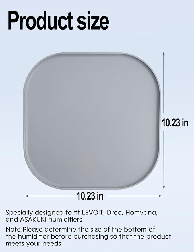 Silicone Humidifiers Tray for LEVOIT, ASAKUKI Humidifiers - Image 2