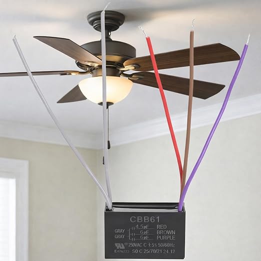 Ceiling Fan Capacitor 5 Wire for Compatible by PodoyDirect