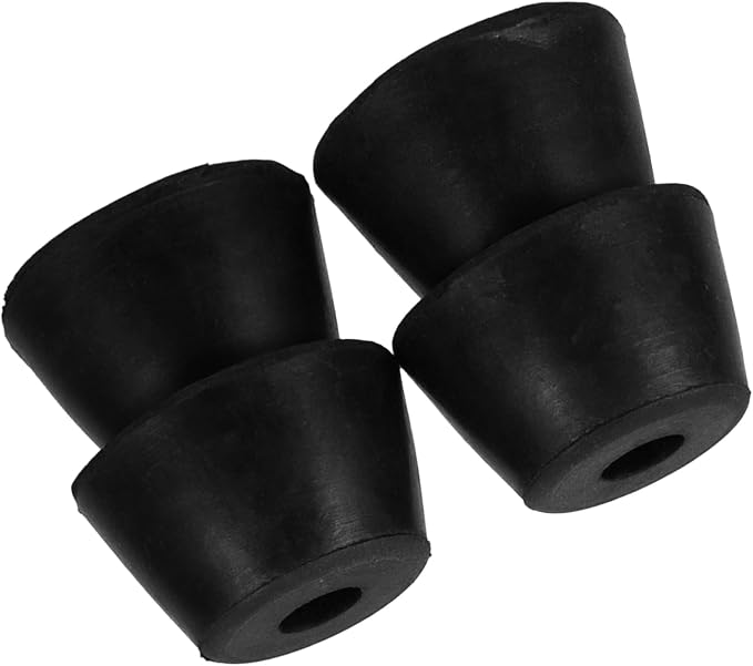 4 Pcs Rubber Vibration Pads for Machines Noise Reduction Slip Feet for Home by COOLHIYA