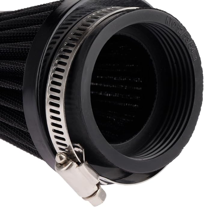 Mtsooning Air Intake Filter Pod, 54mm/2.12" Tapered Clamp-on Breather, Inlet - Image 6