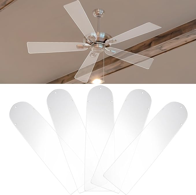 CroBlissful 10 Pcs 16-1/2'' Ceiling Fan Blades by CroBlissful