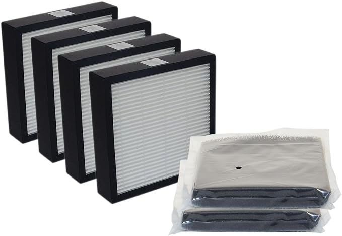 PUREBURG Replacement Filter Set Compatible by PUREBURG-PureYourBreath