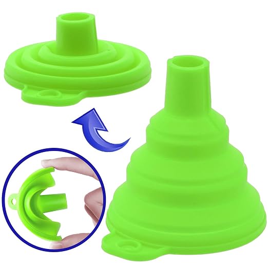 OIIKI 3D Printer Resin Filter, Stainless Resin Filter Cup + Silicone Funnel + - Image 2