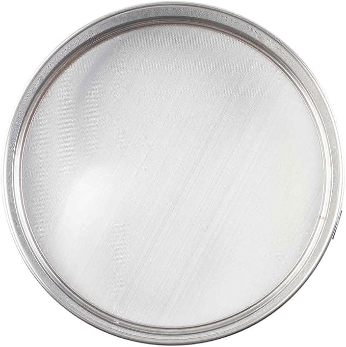 Tablecraft Fine Mesh Sieve Strainer, 8-Inch Round Durable Stainless Steel by TableCraft