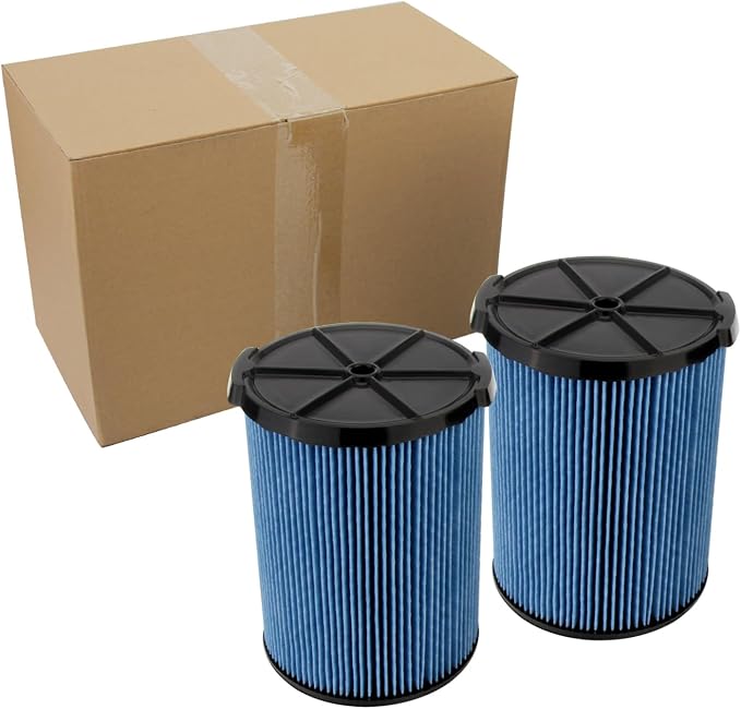 2 Pack VF5000 Wet/Dry Cartridge Replacement Filter - Image 9