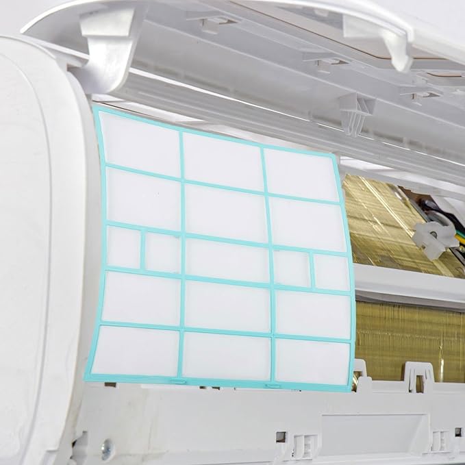 Air Conditioner Filter for Hanging Indoor Unit, Anti-Dust Plastic Mesh Filter - Image 2