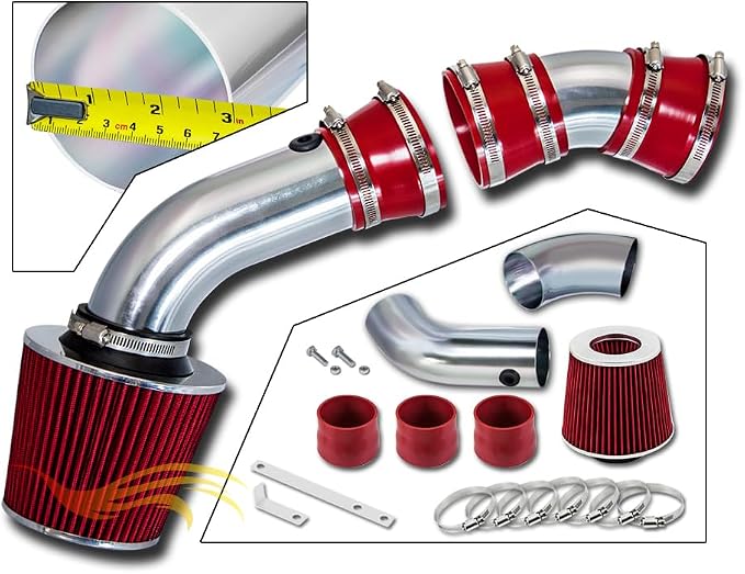 Rtunes Racing Short Ram Air Intake Kit + Filter Combo - Image 2