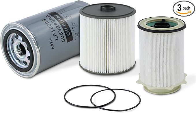 Fuel Filter Water Separator and Oil Filter Set Fit by Unknown