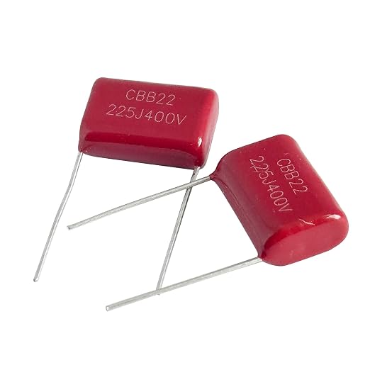 10pcs CBB22 400V 225J 2.2UF P20 Metallized Polypropylene Film Capacitors - Image 4