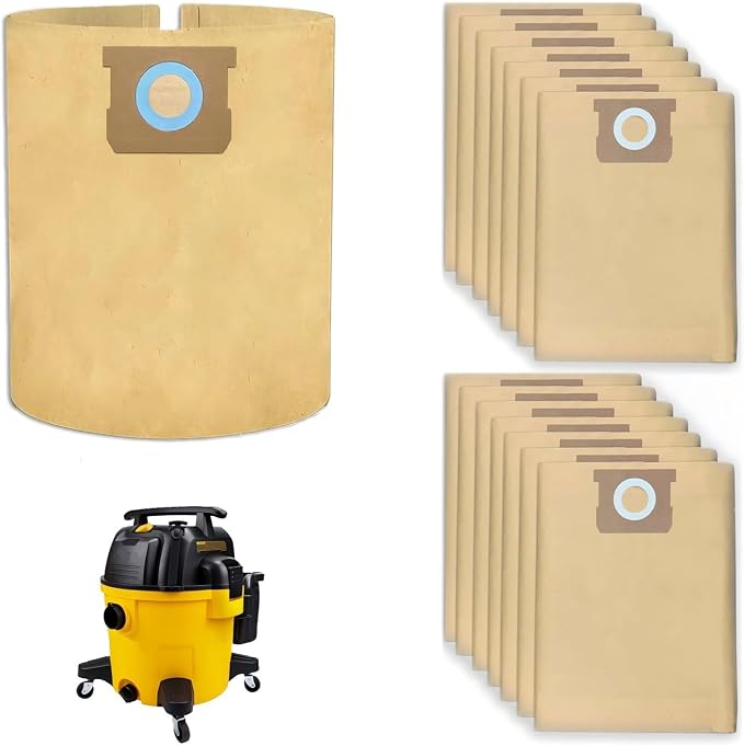 Pack14 DXVA19-4101 Vacuum Bags for DEWALT 6 to10 Gallon Shop Vac by Unknown