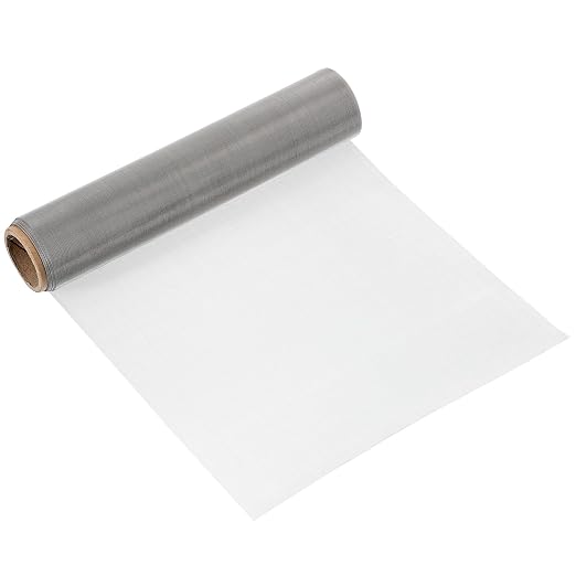 uxcell 60 Mesh 79" x 10" Woven Wire Mesh, 304 Stainless Steel Air Vent Filter by uxcell
