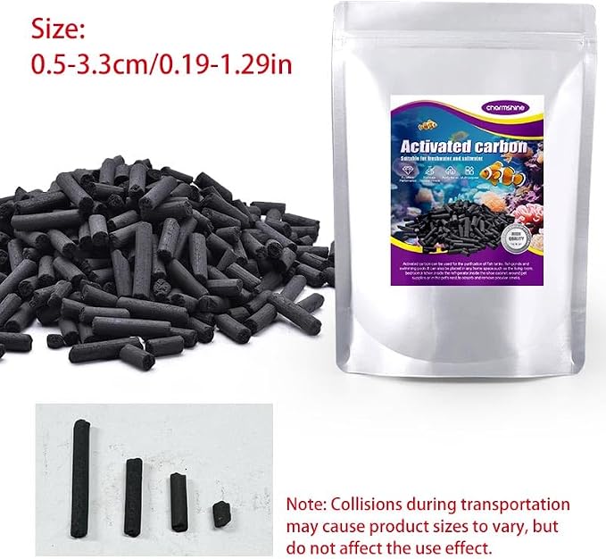 Activated Carbon Pellets for Aquarium Filter Media Activated Charcoal Bulk Fish - Image 6