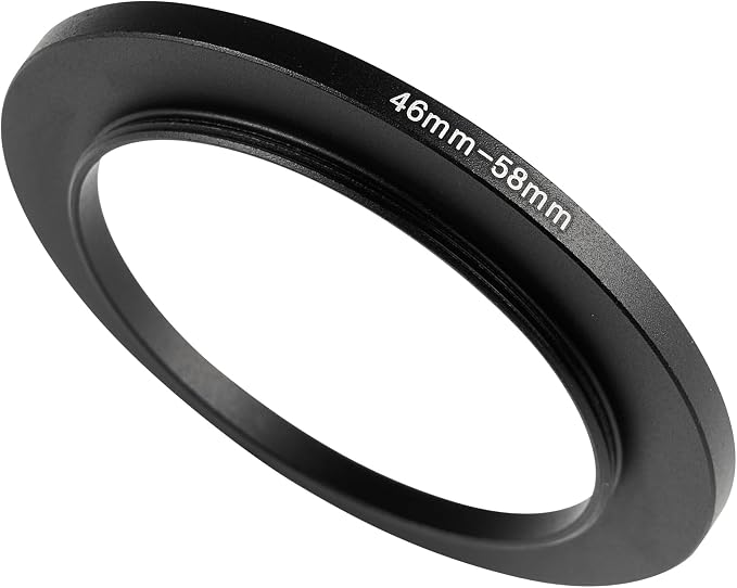 46-58mm Metal Step-Up Ring Adapter Compatible by Unknown