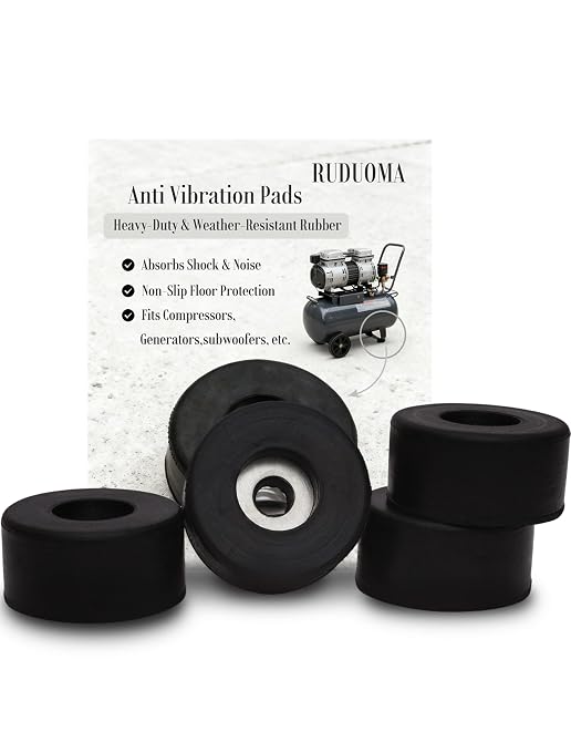 Anti Vibration Rubber Feet, Mechanical Vibration Damping Pads & Bumpers by Unknown