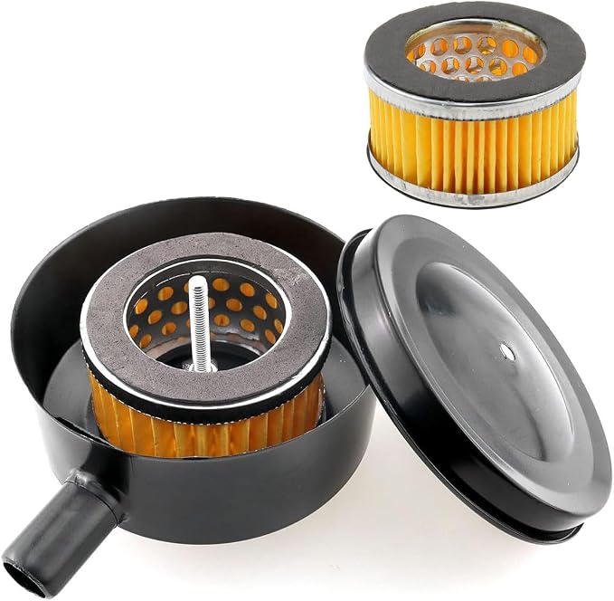 AYLIFU-4PCS Air Compressor Intake Paper Filter Elements Piston Type Air - Image 5