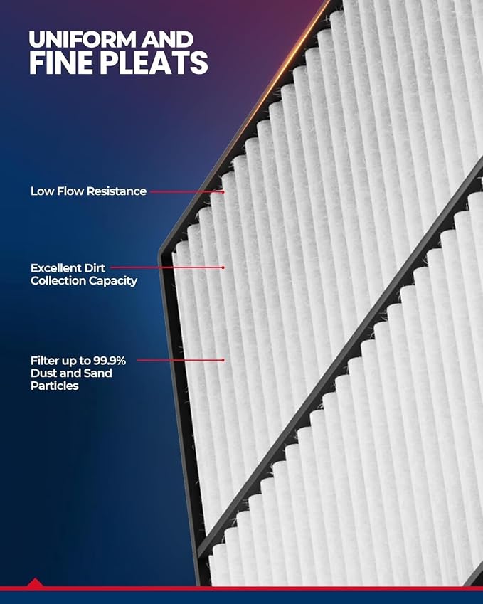 KAX Engine Air Filter, CA9600 Replacement - Image 2