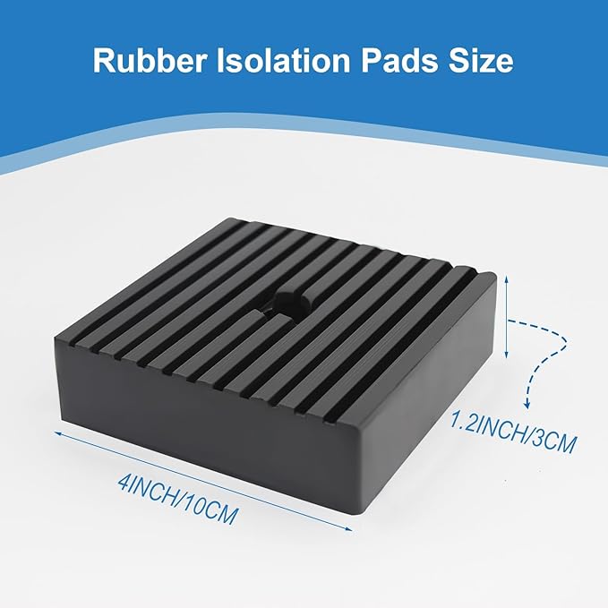 Solid Shock Pad for Air Compressor Vibration Pad or Equipment Shock Absorbing - Image 2