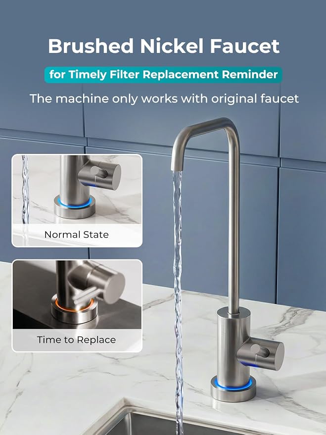 VIOMI® RO Water Filtration System, TDS PFOS&PFOA Reduction, 9 Stage Reverse - Image 9