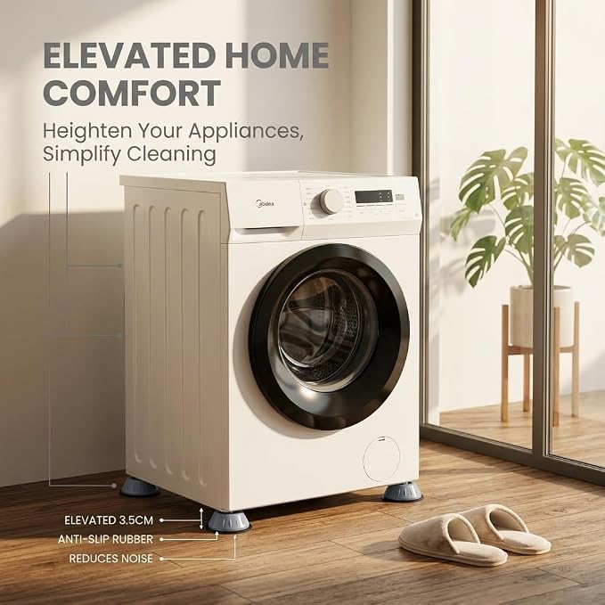 Sakerplus Anti Vibration Pads for Washing Machine, Anti-Vibration Support - Image 7