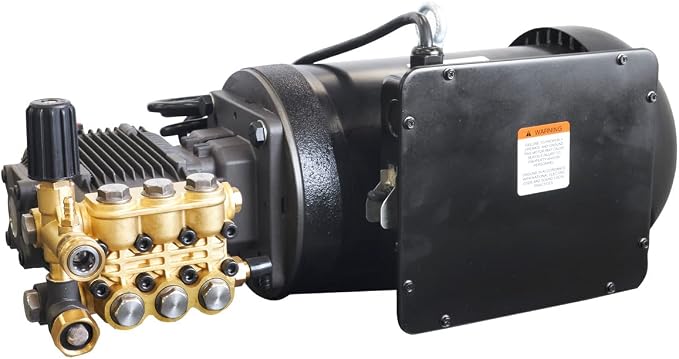 Canpump 2000 PSI 3.5 GPM Pressure Washer Pump Assembly w/ 5 HP 240V Motor – - Image 2