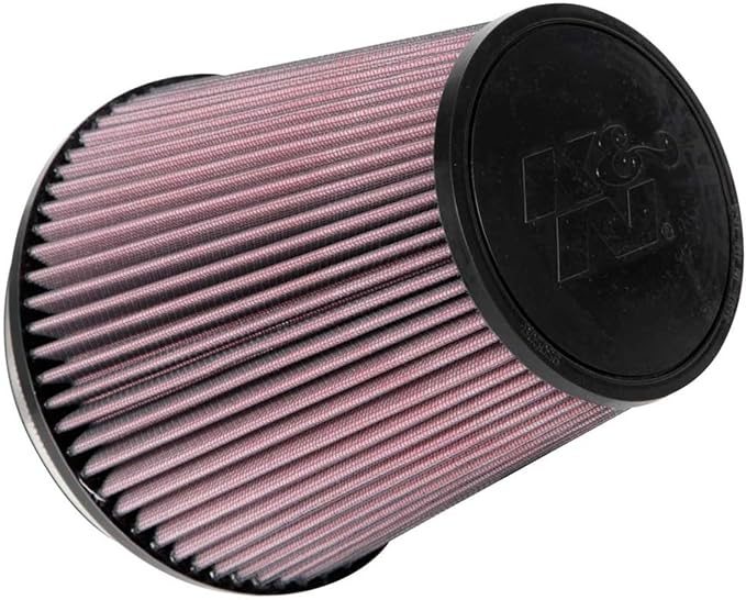 K&N High-Flow Original Lifetime Universal Clamp-On Air Filter: High Performance by KNEngineeringInc