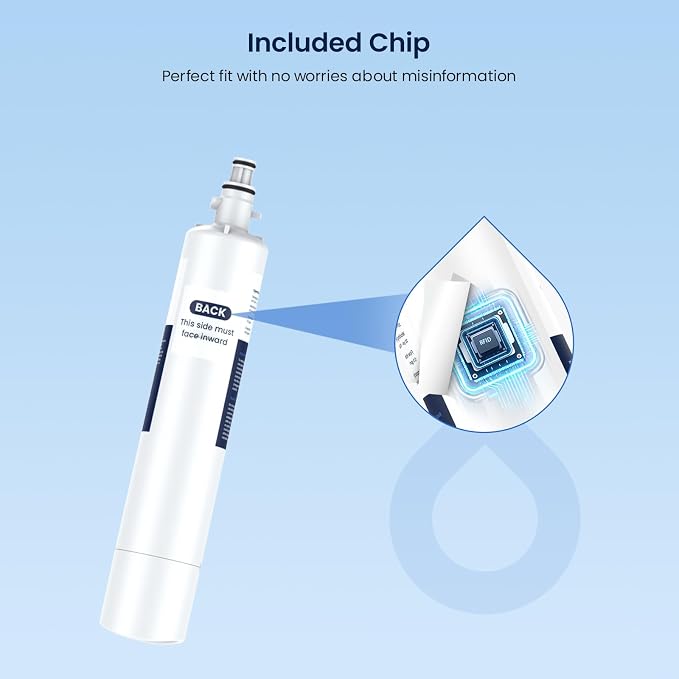 GLACIER FRESH Replacement for RPWFE, RPWF Refrigerator Water Filter, Compatible - Image 3