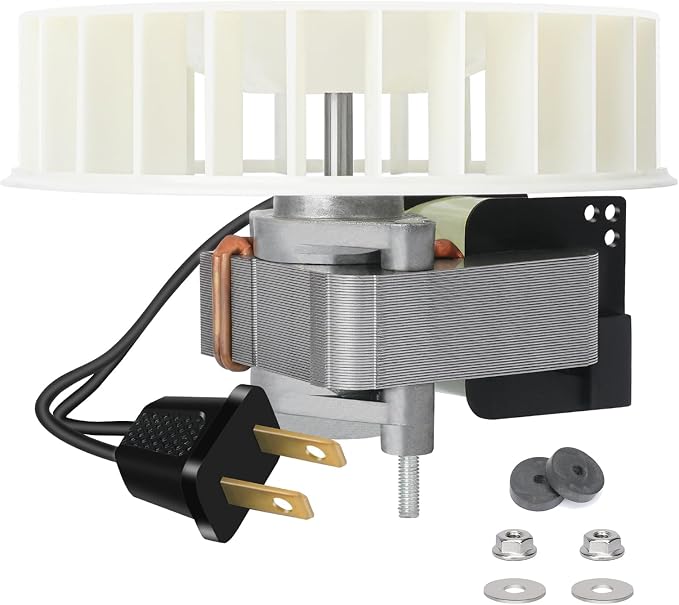S97017646 Replacement Bathroom Exhaust Fan Motor and Blower Wheel by Unknown