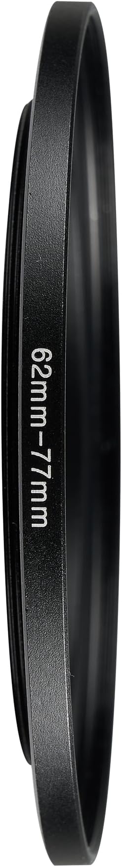 62-77mm Metal Step-Up/Down Ring Adapter Compatible - Image 2