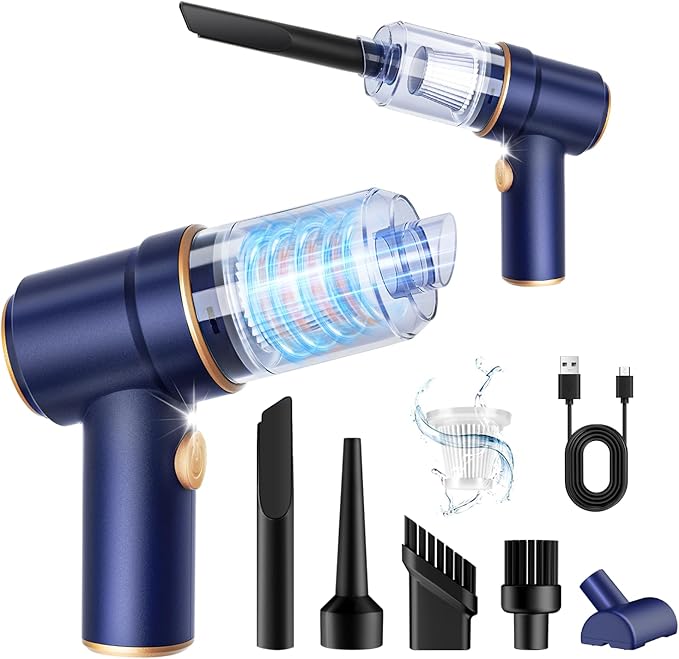 KMM Handheld Car Vacuum Cleaner, 9000Pa Vacuum Cleaner and Air Duster, 120W by KMM