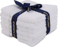 Everplush Youth Style Wash Cloth 6-Piece Set - Cotton & Microfiber Blend, Super Absorbent, Ultra Soft, Fluffy, Skin-Close Cotton Fibers, Long Lasting, Daily Cleansing