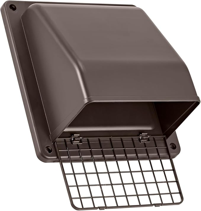 Lambro 6" Plastic Wall Exhaust or Air Intake Vent - Image 3