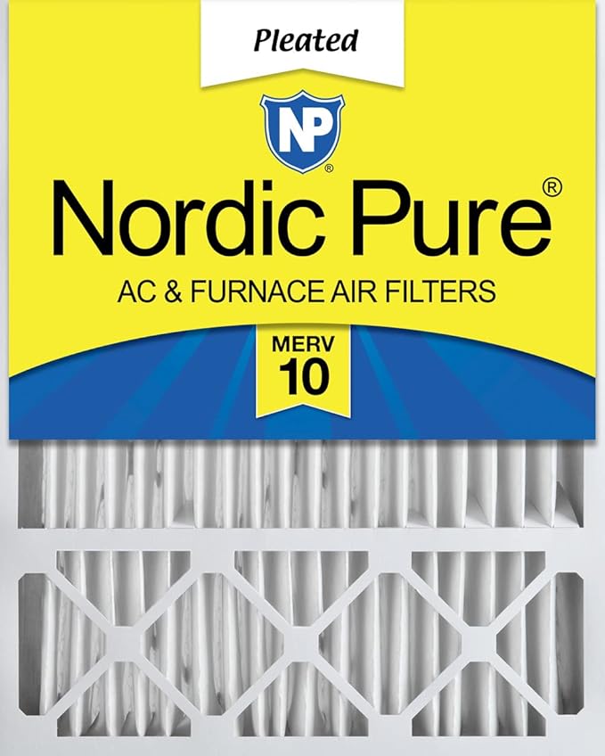 Nordic Pure 16x25x5 Honeywell/Lennox Replacement MERV 10 Air Filter 1 Pack by NordicPure