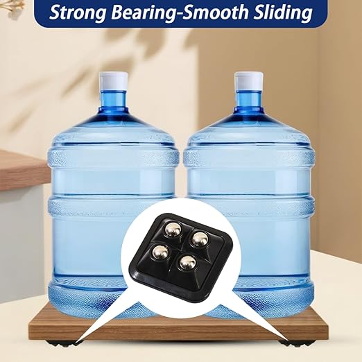 Self Adhesive Mini Caster Wheels 360° Swivel - Image 4