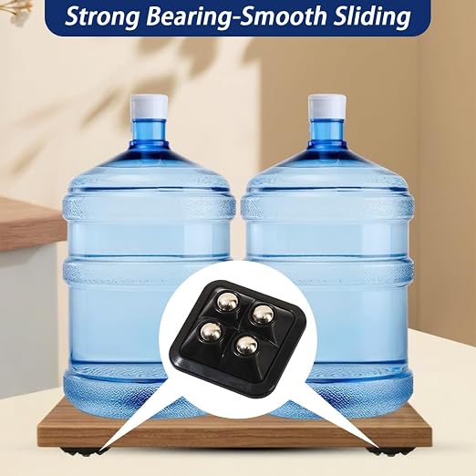 Self Adhesive Mini Caster Wheels 360° Swivel - Image 4