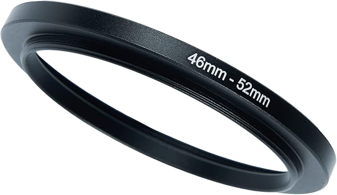 46mm to 52mm Step-Up Ring Filter Adapter by BETUYESS