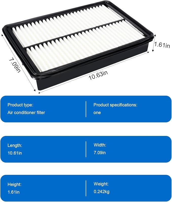 Engine Air Filter for Mazda CX-5 2013-2016 | PE07-13-3A0A - Image 6