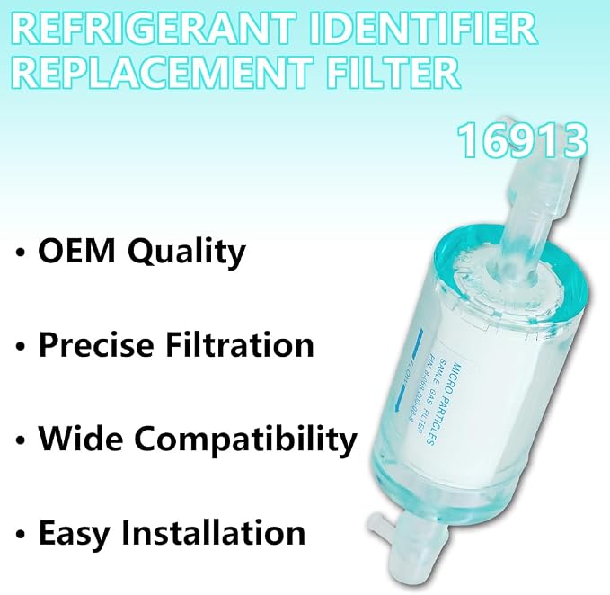 16913 Filter for Robinair 16900/16910 CoolTech ID 8-068-800-08-8 - Image 5