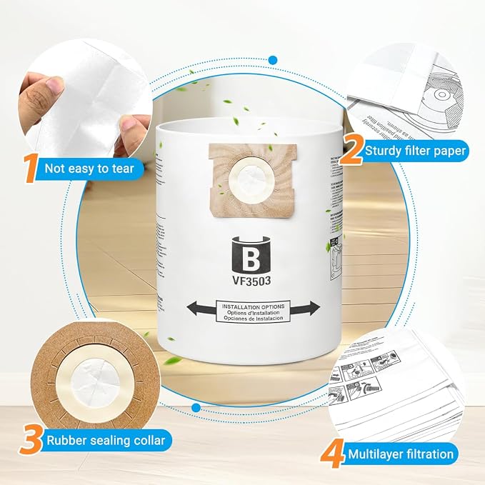 VF3503 Vacuum Bags Compatible - Image 4