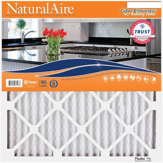 NaturalAire 20x20x1 Pleated Air Filter by Unknown