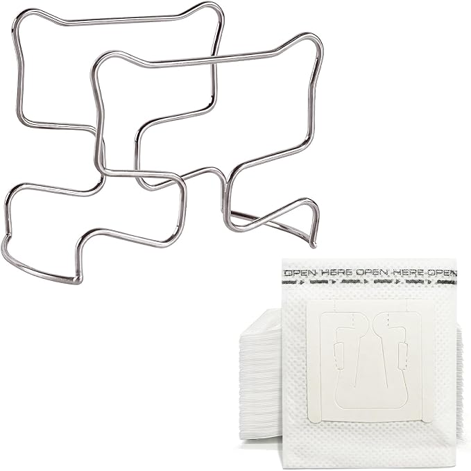 Hanging Ear Drip Coffee Bag Holder by Unknown