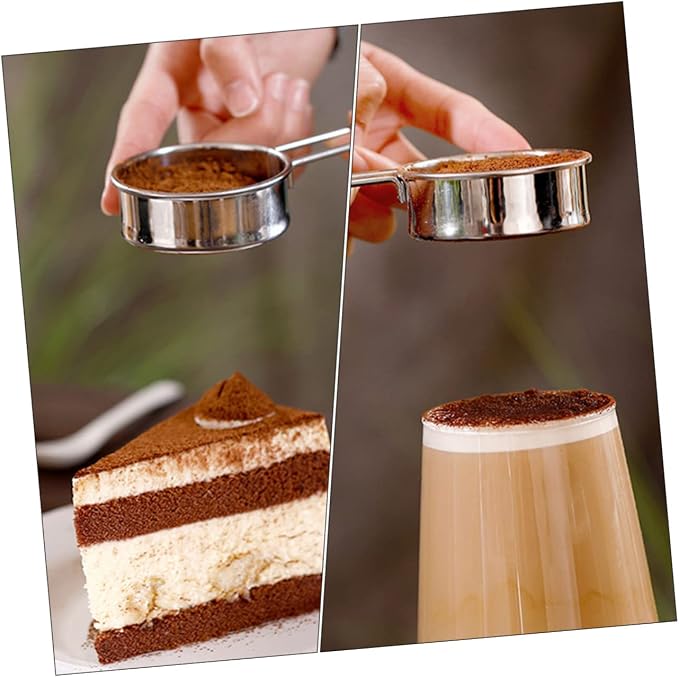 Luxshiny 2pcs Stainless Steel Flour Sieve - Image 4
