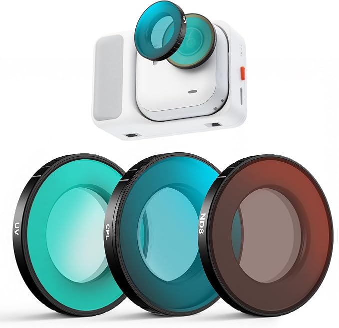 Haoge Filters Set for Insta360 GO Ultra, Includes CPL, and Screen Protector by haoge