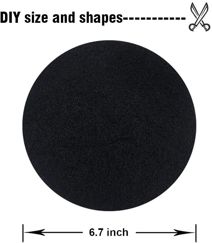 ddLUCK 6 Pack Kitchen Compost Bin Filter, Round Food Waste Bins Activated - Image 6