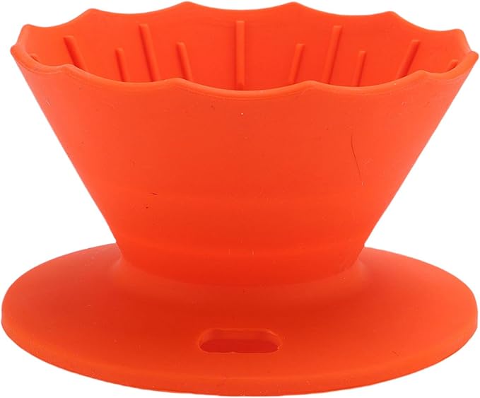 Pour Over Coffee Dripper Silicone Food Grade Portable Hand Brewed Coffee Filter - Image 8