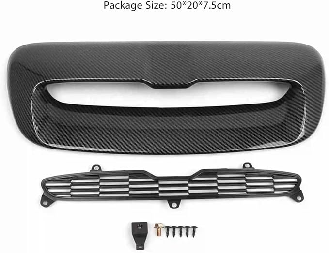 Car Bonnet Scoop Air Vent Intake Replacement Compatible - Image 7