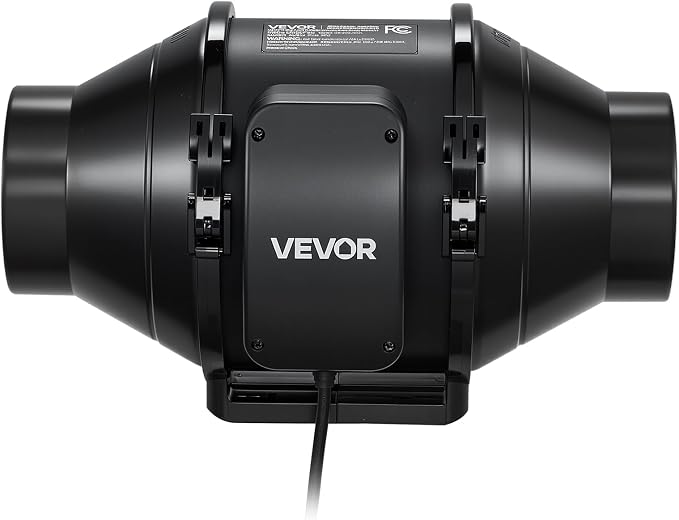 VEVOR Inline Duct Fan, 4-Inch 180 CFM - Image 9