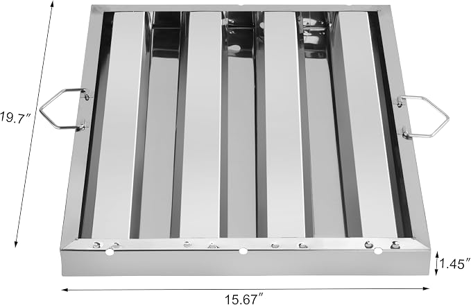 New Star Foodservice 54323 Stainless Steel Hood Filter - Image 2