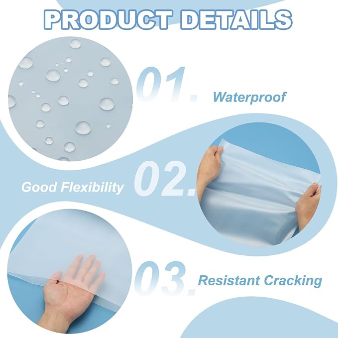 PATIKIL Air Conditioner Blowing Bag 8" x 66 Ft, Flexible Air Ducting Extended - Image 3