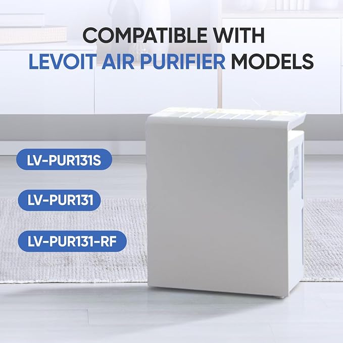 2 Pack LV-PUR131 Replacement Filters Set Compatible - Image 2