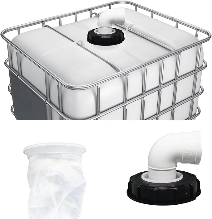samou IBC Lid Filter 165 mm 90° Ton Barrel Cover - Image 5